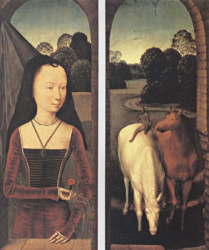 Hans Memling Recreation by our Gallery Norge oil painting art